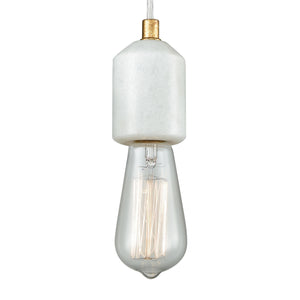 ELK Home - 33230/1 - One Light Mini Pendant - Socketholder - Antique Gold Leaf