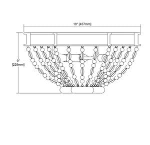 ELK Home - 33191/3 - Three Light Flush Mount - Summerton - Washed Gray