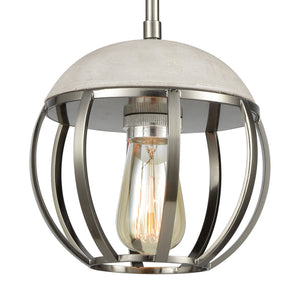 ELK Home - 45337/1 - One Light Mini Pendant - Urban Form - Black