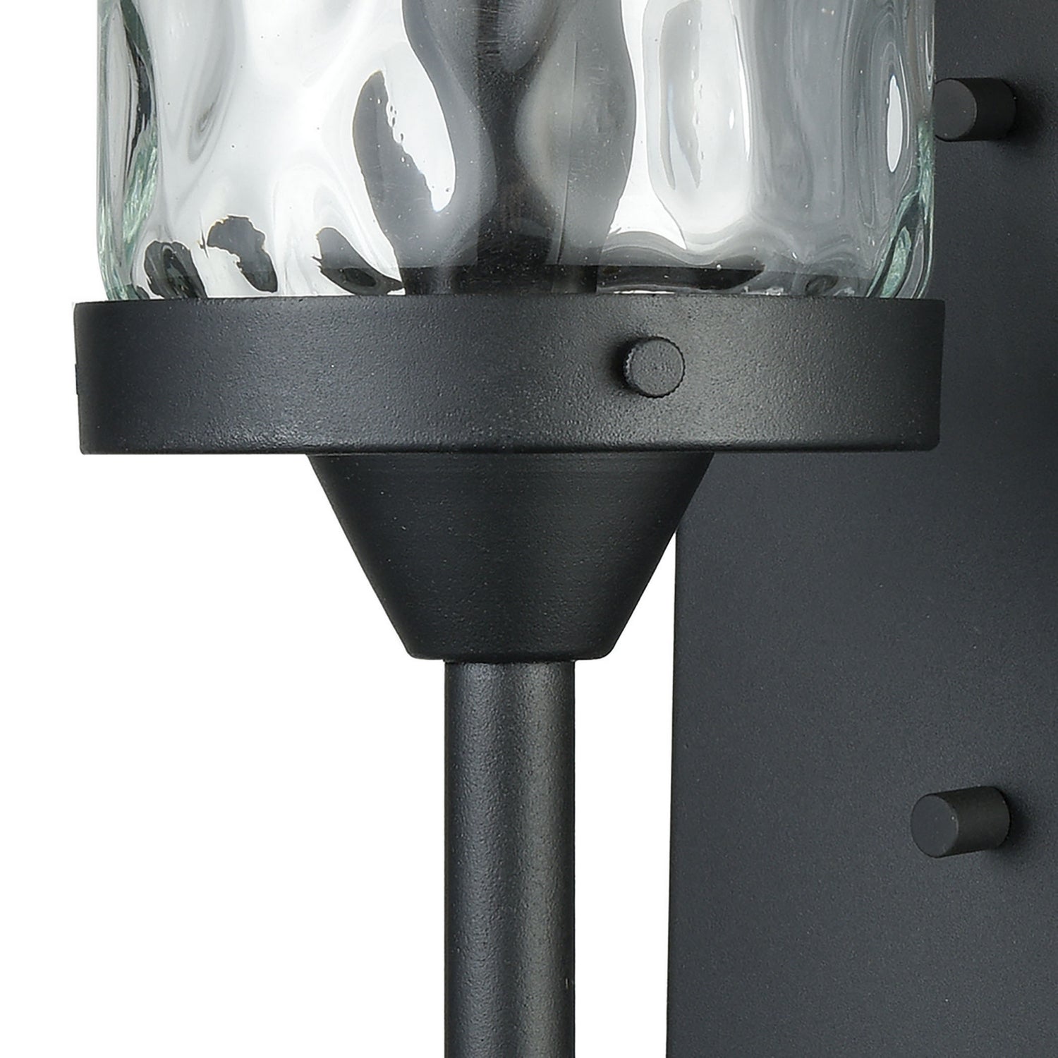 ELK Home - 45400/1 - One Light Outdoor Wall Sconce - Torch - Charcoal Black