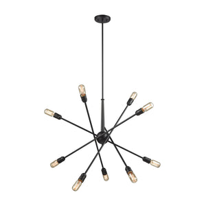 ELK Home - 46228/10 - Ten Light Chandelier - Delphine - Oil Rubbed Bronze