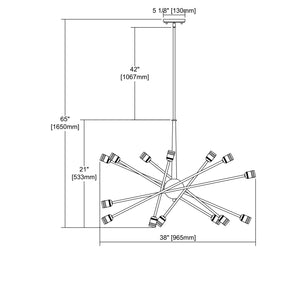 ELK Home - 46229/14 - 14 Light Chandelier - Delphine - Oil Rubbed Bronze