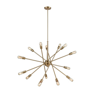 ELK Home - 46242/14 - 14 Light Chandelier - Delphine - Satin Brass