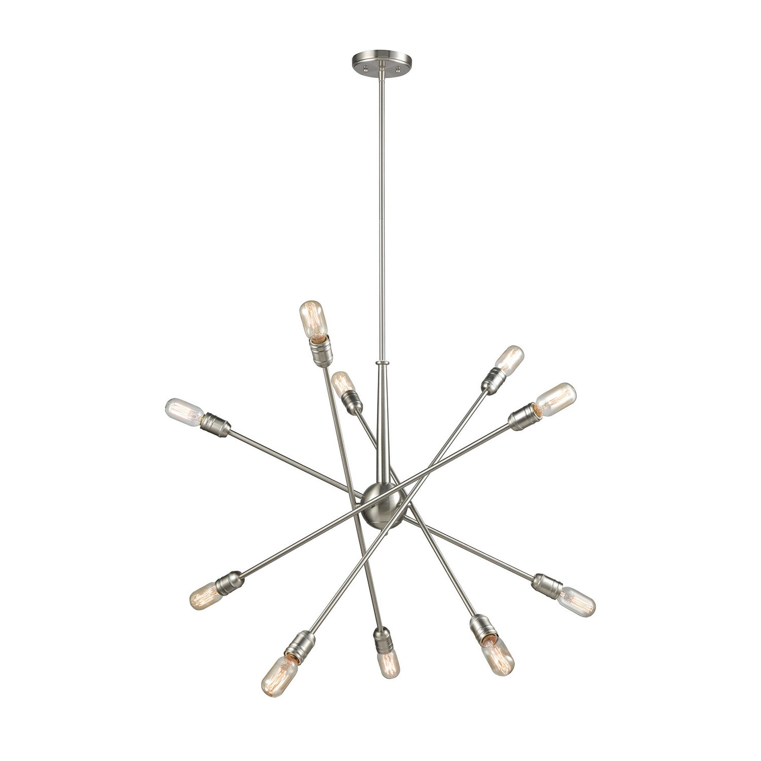 ELK Home - 46261/10 - Ten Light Chandelier - Delphine - Satin Nickel