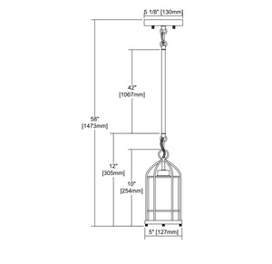 ELK Home - 46284/1 - One Light Mini Pendant - Southwick - Oil Rubbed Bronze