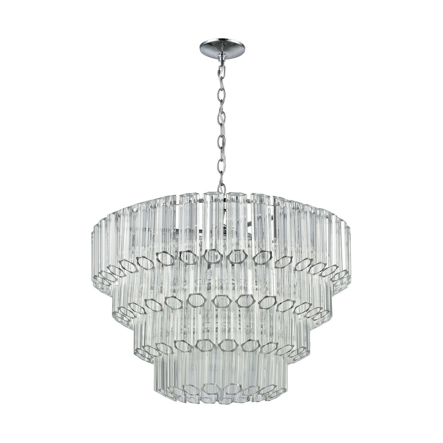 ELK Home - 46313/7 - Seven Light Chandelier - Carrington - Polished Chrome