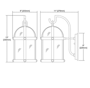 ELK Home - 47510/1 - One Light Wall Sconce - Hunley - Oil Rubbed Bronze