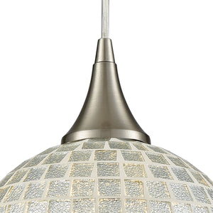 ELK Home - 529-1SLV - One Light Mini Pendant - Fusion - Satin Nickel