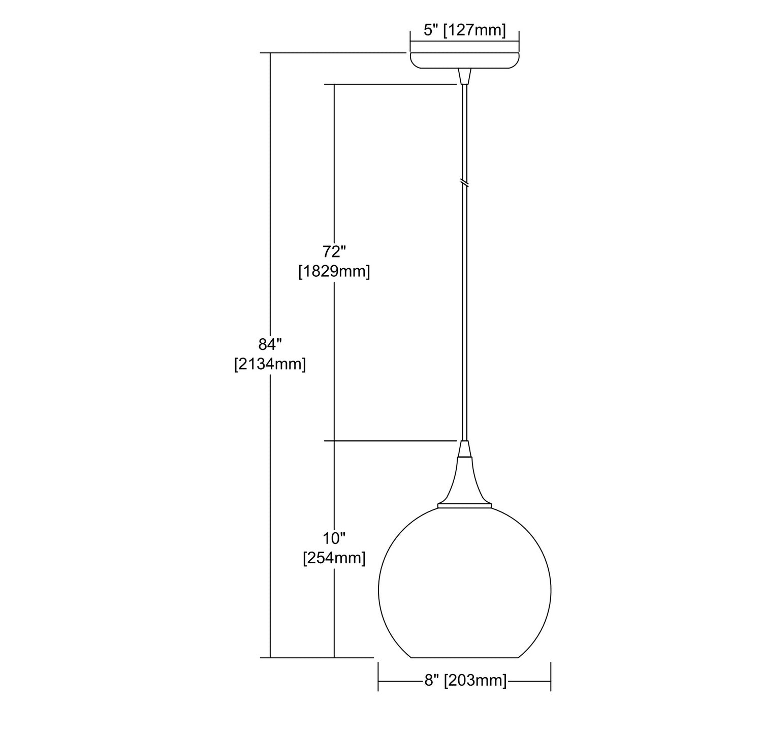 ELK Home - 529-1SLV - One Light Mini Pendant - Fusion - Satin Nickel