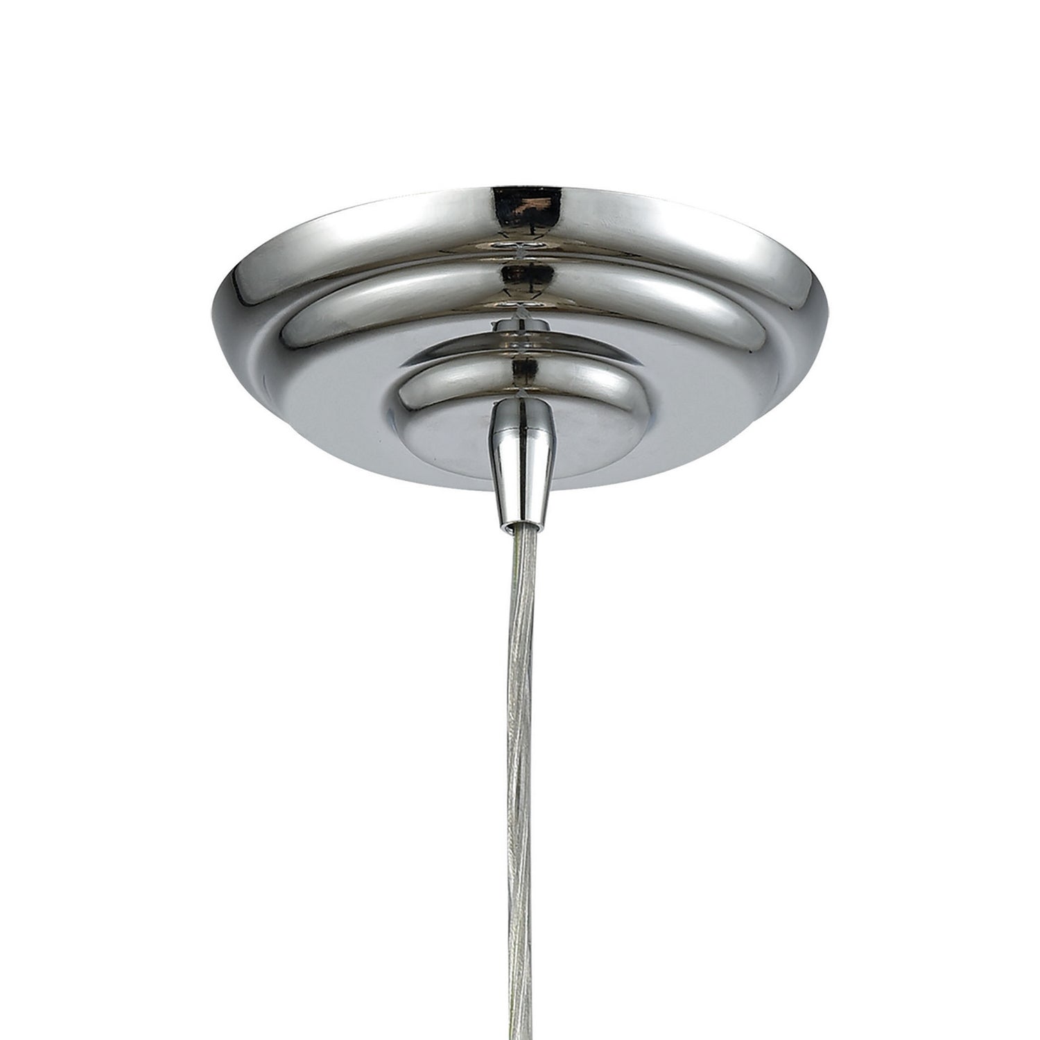 ELK Home - 56595/1 - One Light Mini Pendant - Swirl - Polished Chrome