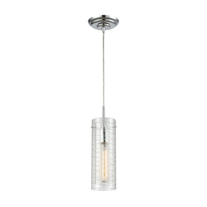 ELK Home - 56595/1 - One Light Mini Pendant - Swirl - Polished Chrome