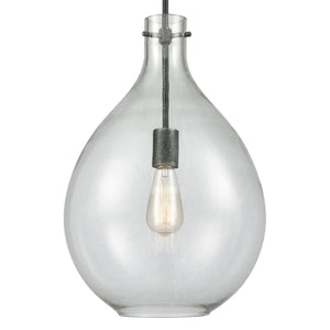 ELK Home - 56640/1 - One Light Mini Pendant - Sunderland - Silvered Graphite