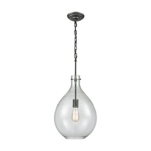 ELK Home - 56640/1 - One Light Mini Pendant - Sunderland - Silvered Graphite