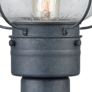 ELK Home - 57172/1 - One Light Outdoor Post Mount - Onion - Aged Zinc