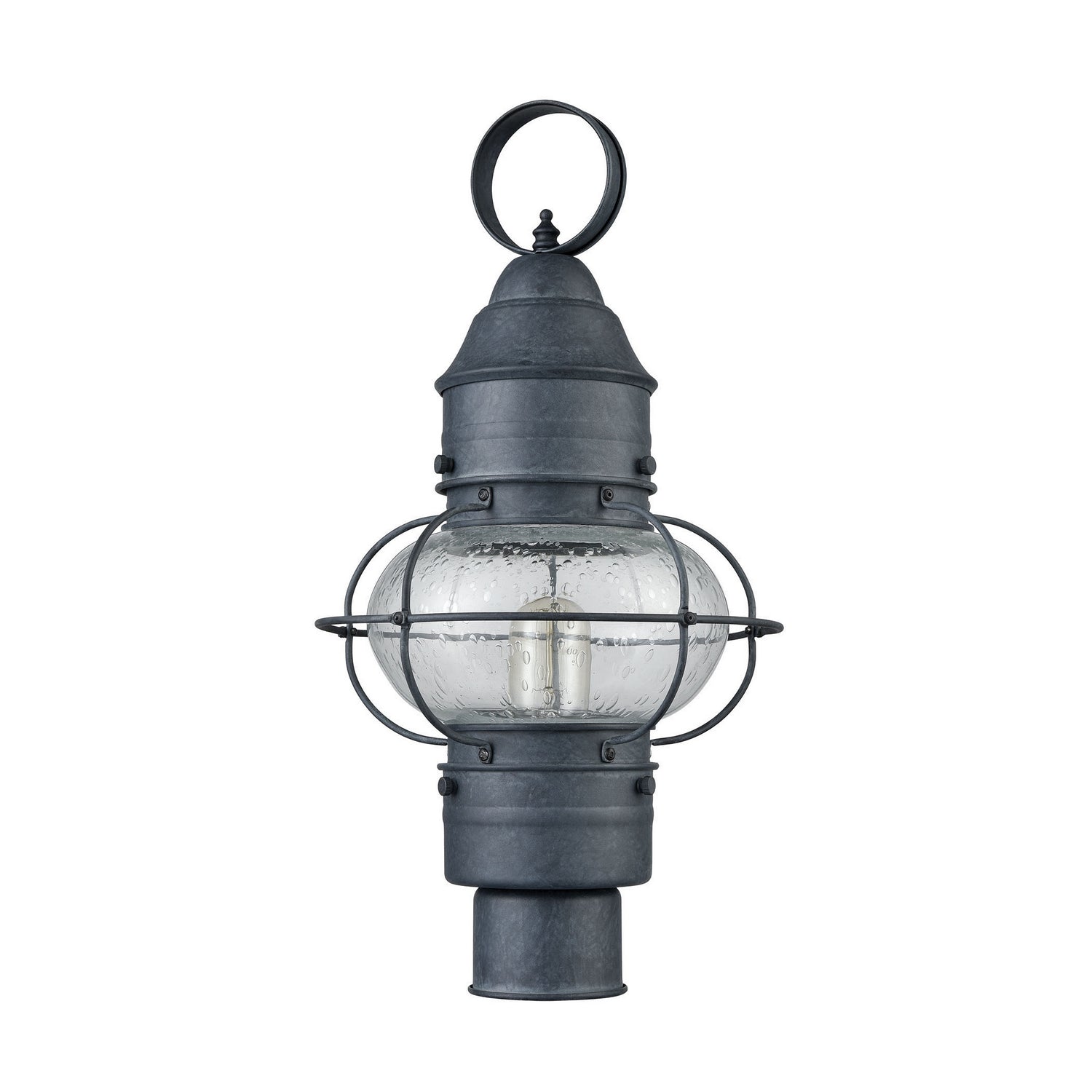 ELK Home - 57172/1 - One Light Outdoor Post Mount - Onion - Aged Zinc