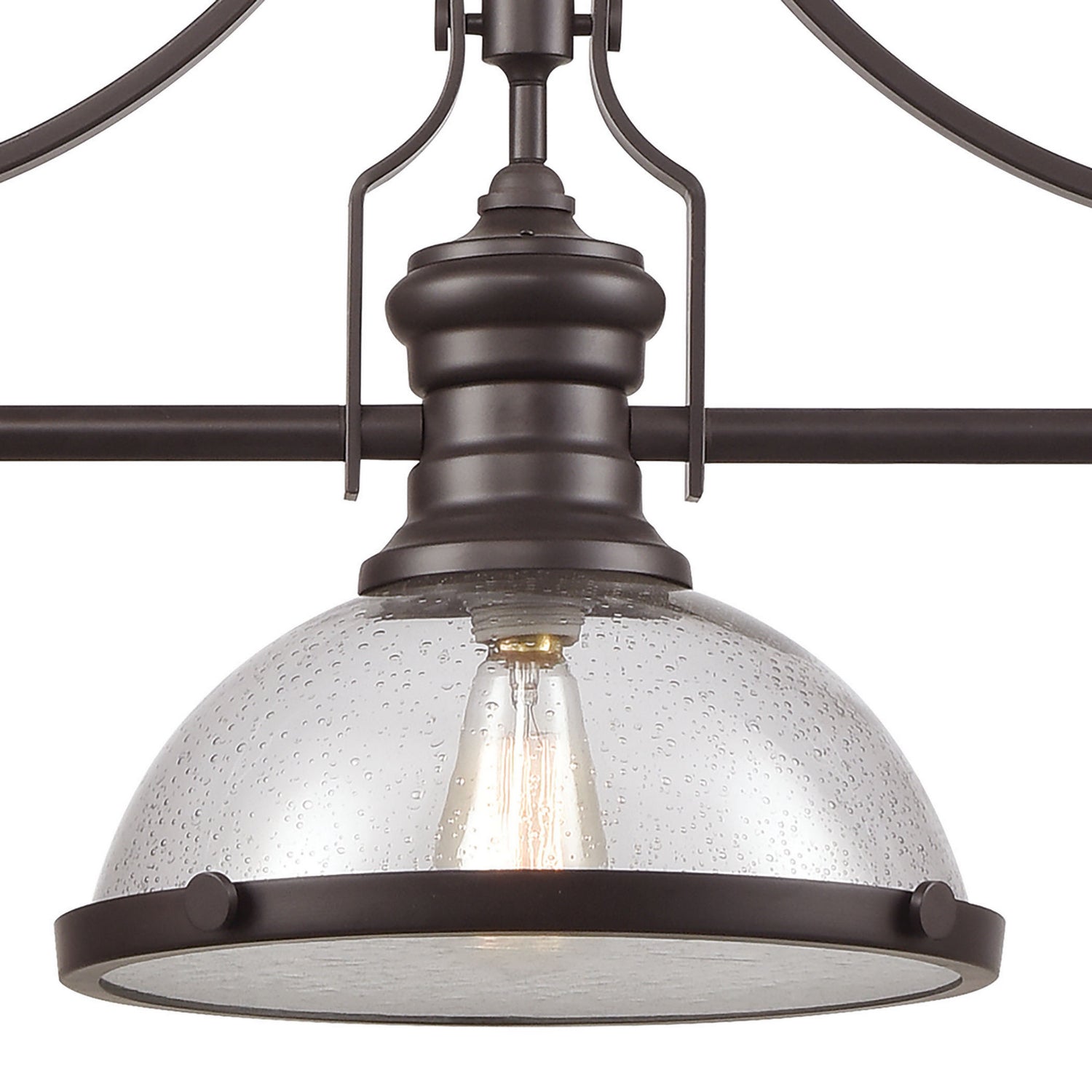 ELK Home - 66535-3 - Three Light Linear Chandelier - Chadwick - Oil Rubbed Bronze