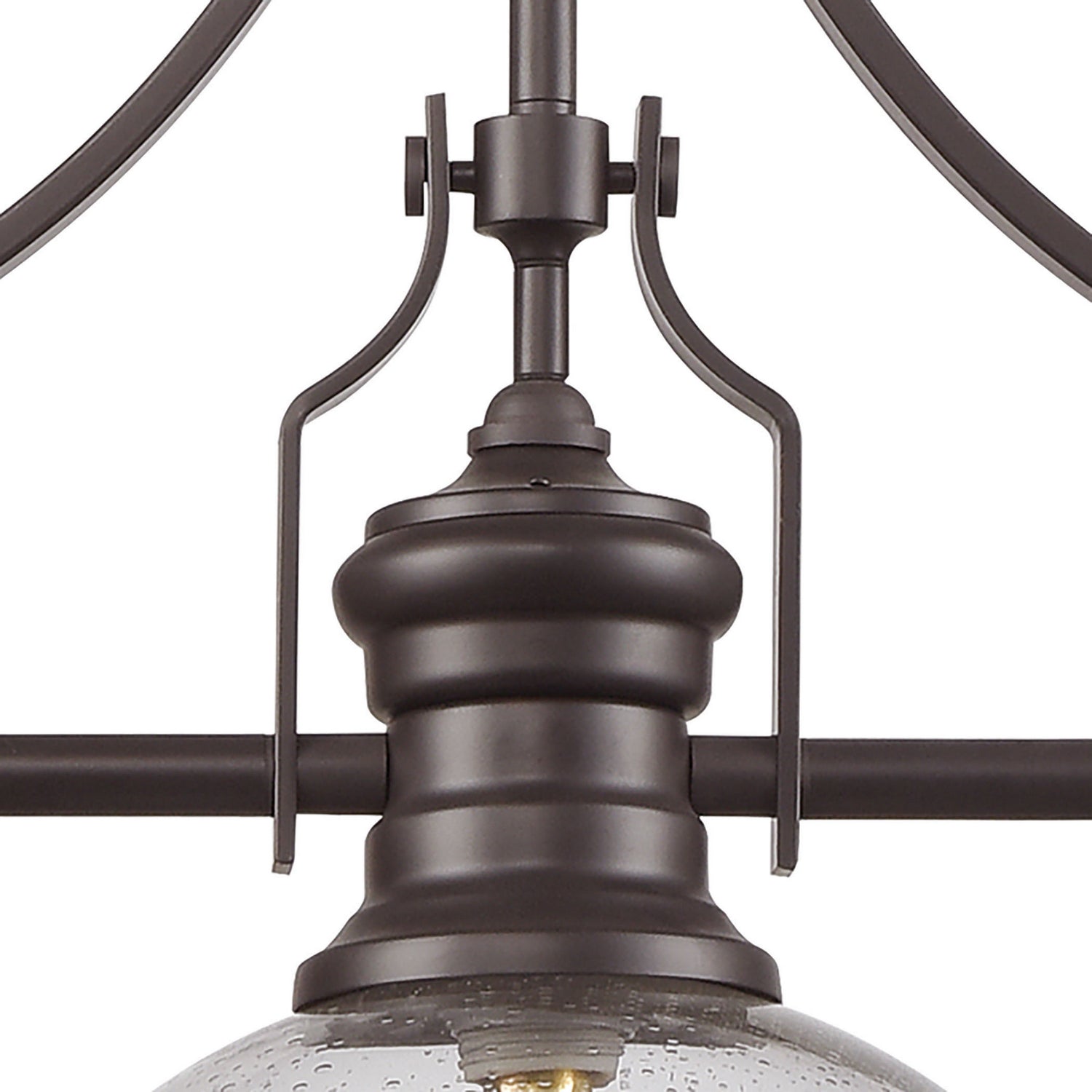 ELK Home - 66535-3 - Three Light Linear Chandelier - Chadwick - Oil Rubbed Bronze