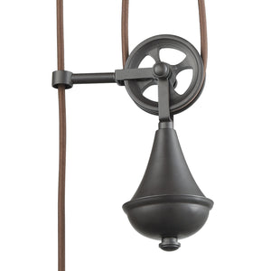 ELK Home - 69083/1 - One Light Mini Pendant - Spindle Wheel - Oil Rubbed Bronze