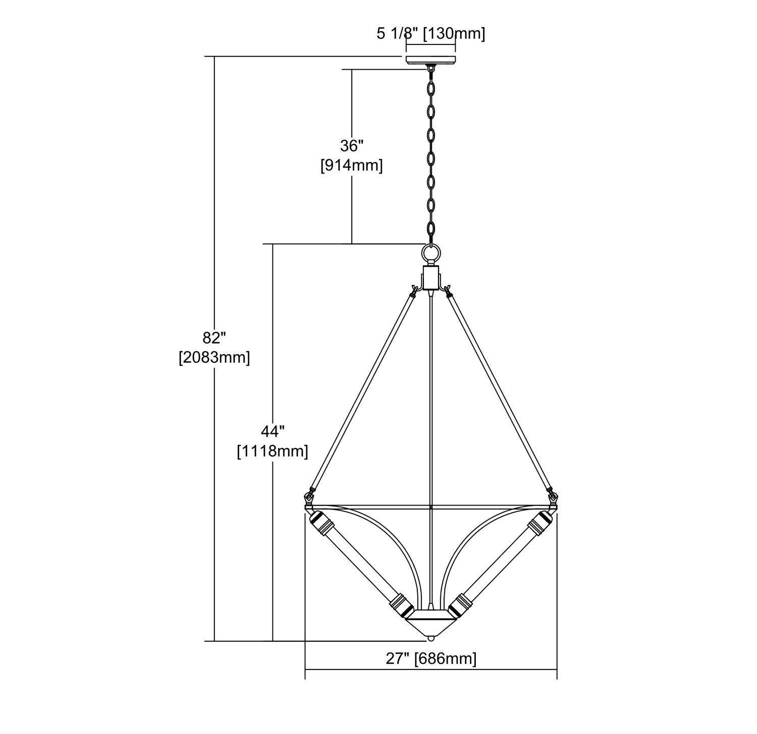 ELK Home - 69226/8 - Eight Light Chandelier - Centrifugal - Oil Rubbed Bronze