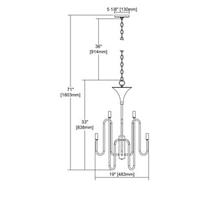 ELK Home - 81286/8 - Eight Light Chandelier - Decatur - Oil Rubbed Bronze