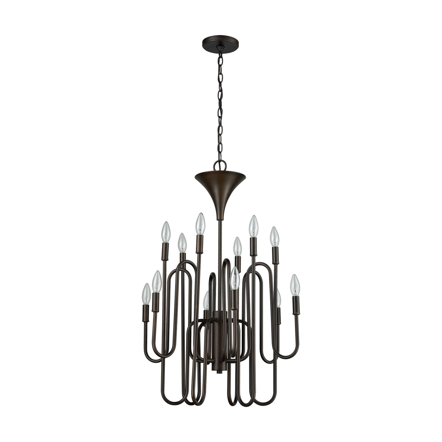 ELK Home - 81287/12 - 12 Light Chandelier - Decatur - Oil Rubbed Bronze