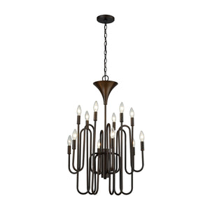 ELK Home - 81287/12 - 12 Light Chandelier - Decatur - Oil Rubbed Bronze