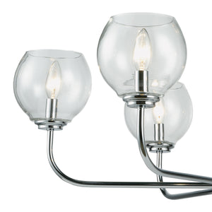 ELK Home - 81364/6 - Six Light Chandelier - Emory - Polished Chrome