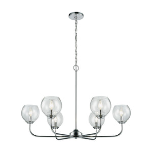 ELK Home - 81364/6 - Six Light Chandelier - Emory - Polished Chrome