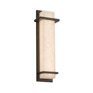 Justice Designs - CLD-7614W-DBRZ - LED Outdoor Wall Sconce - Clouds - Dark Bronze