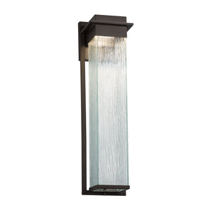 Justice Designs - FSN-7545W-RAIN-DBRZ - LED Outdoor Wall Sconce - Fusion - Dark Bronze