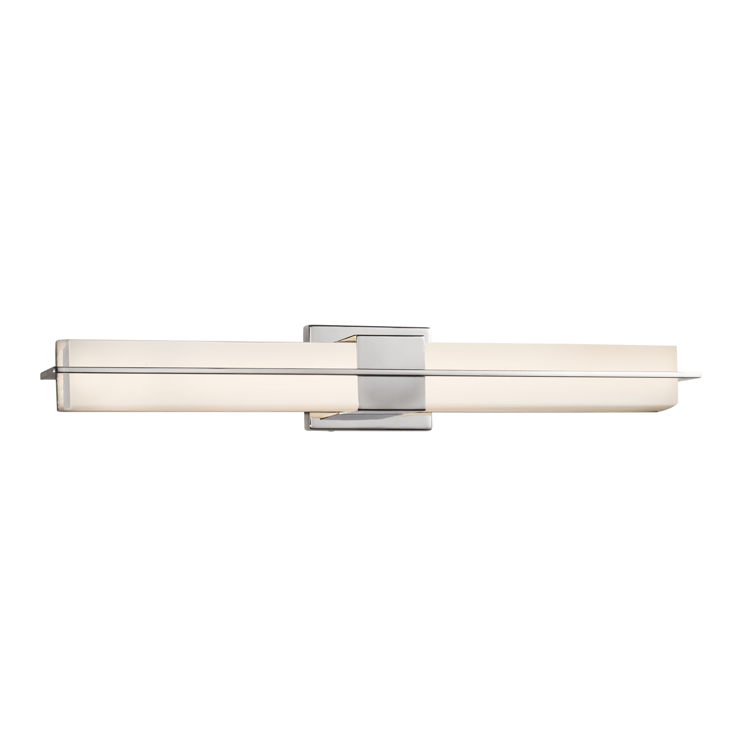 Justice Designs - FSN-9055-OPAL-CROM - LED Linear Bath Bar - Fusion - Polished Chrome