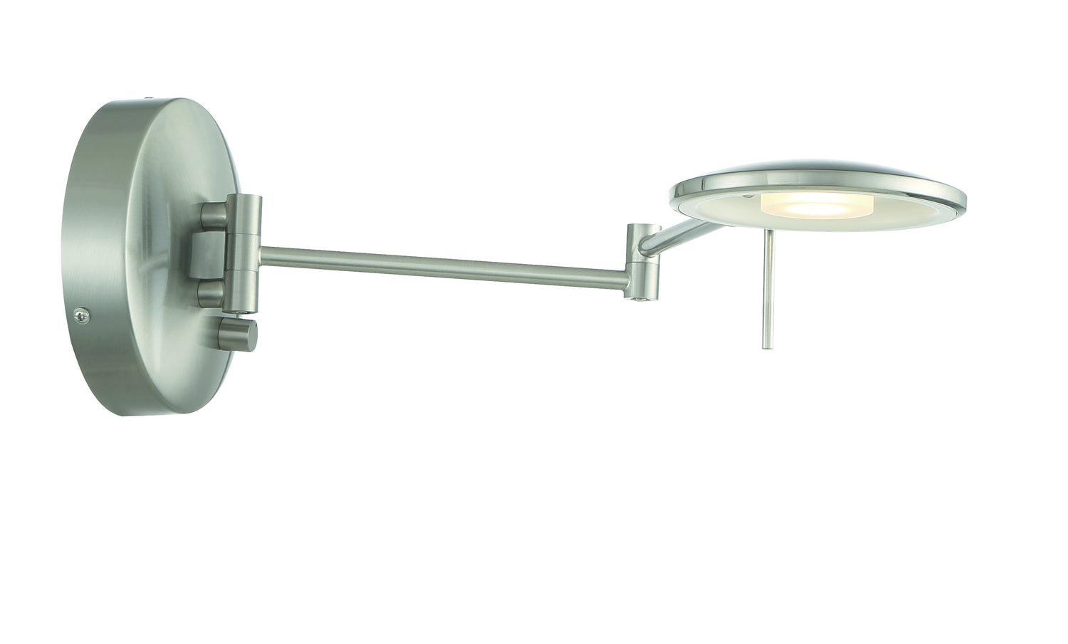 Arnsberg - 225870107 - LED Wall Sconce - Dessau Turbo - Satin Nickel