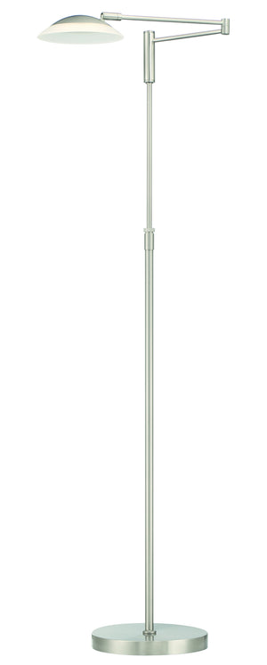 Arnsberg - 472310107 - LED Floor Lamp - Meran Turbo - Satin Nickel