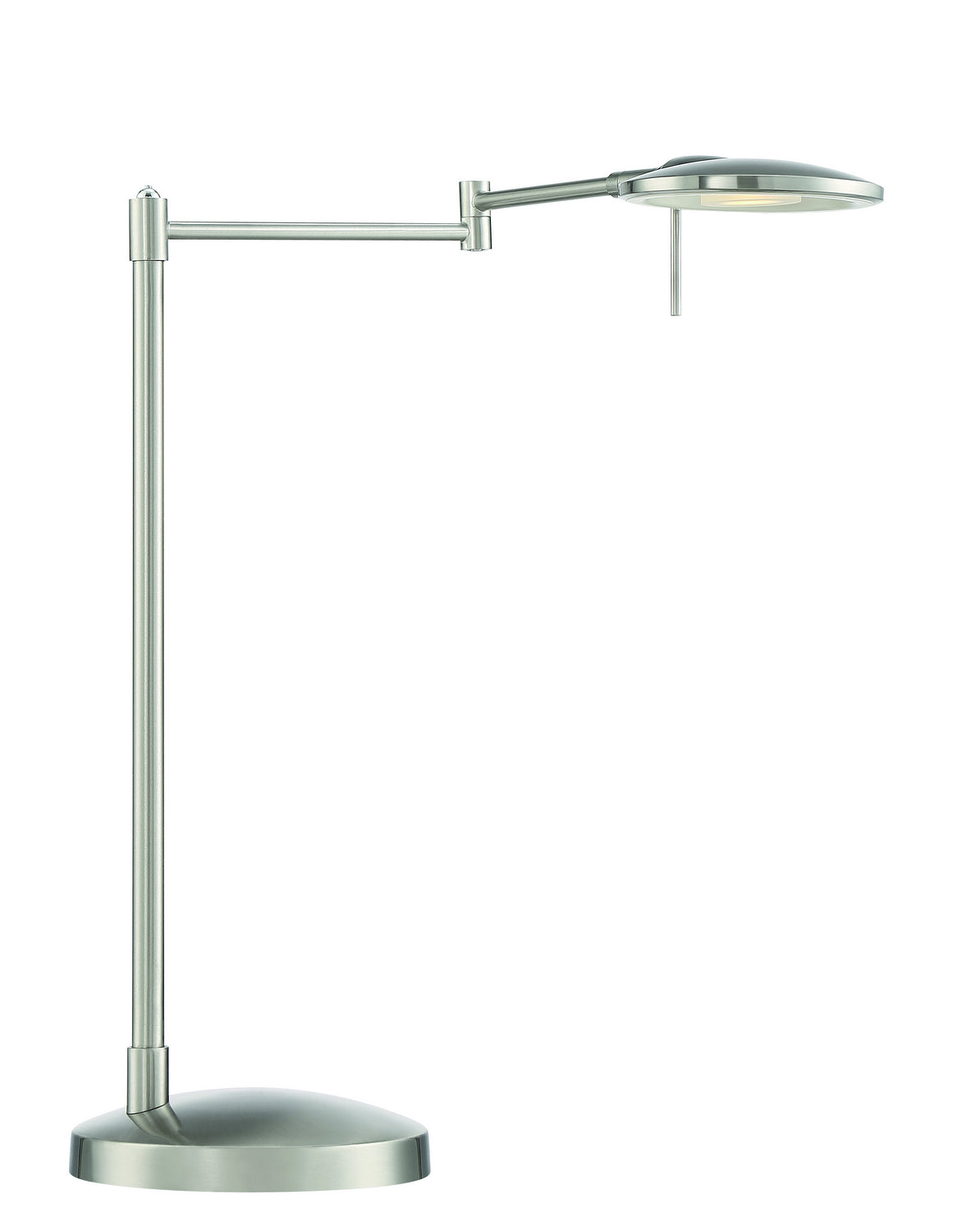 Arnsberg - 525870107 - LED Table Lamp - Dessau Turbo - Satin Nickel