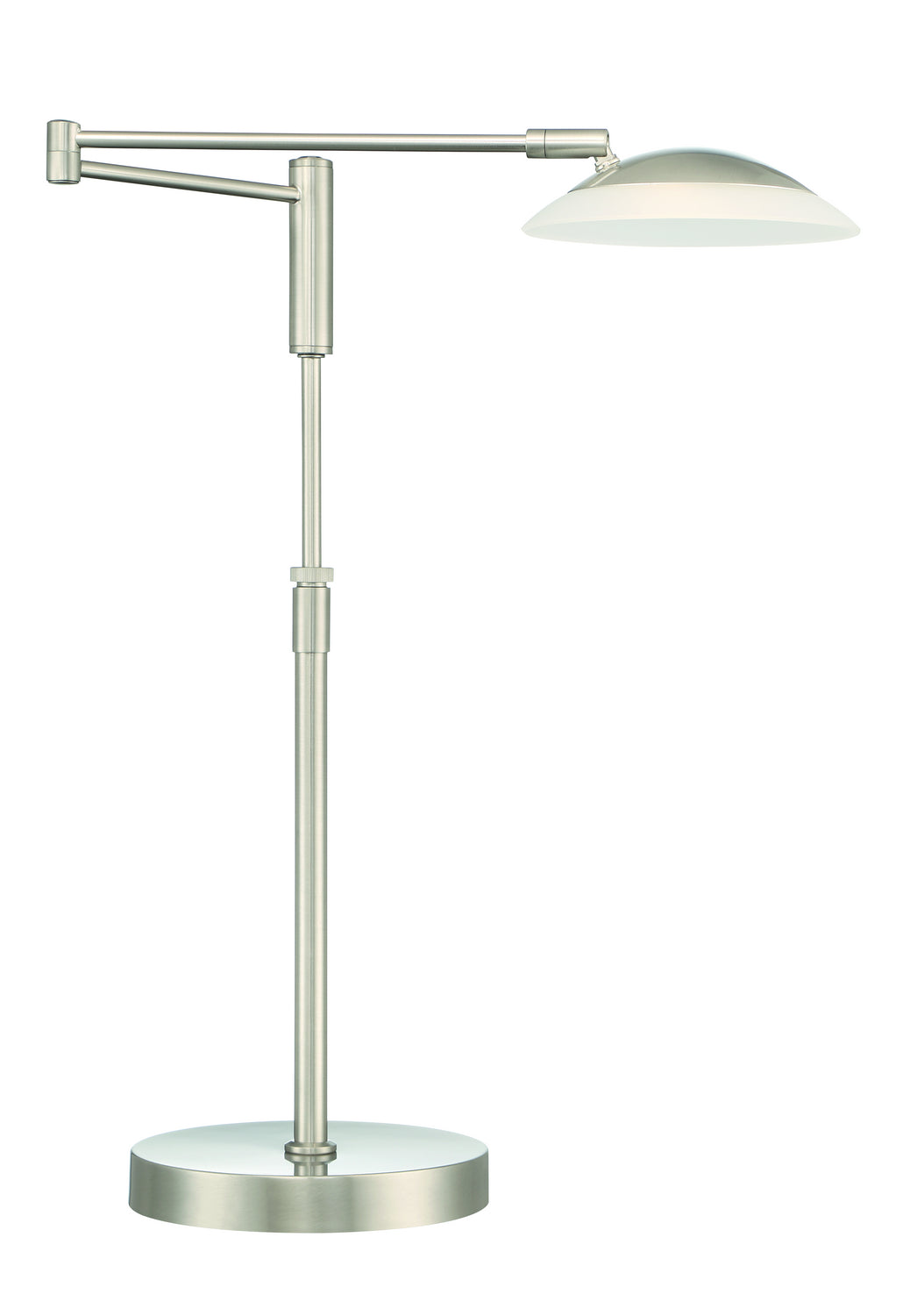 Arnsberg - 572310107 - LED Table Lamp - Meran Turbo - Satin Nickel