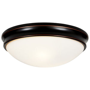 Access - 20726LEDDLP-ORB/OPL - LED Flush Mount - Atom - Oil Rubbed Bronze