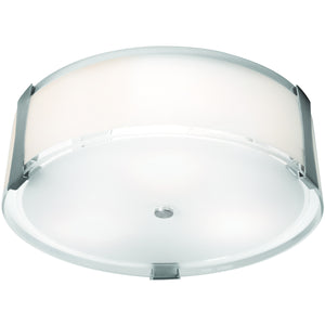 Access - 50121LEDDLP-BS/OPL - LED Flush Mount - Tara - Brushed Steel