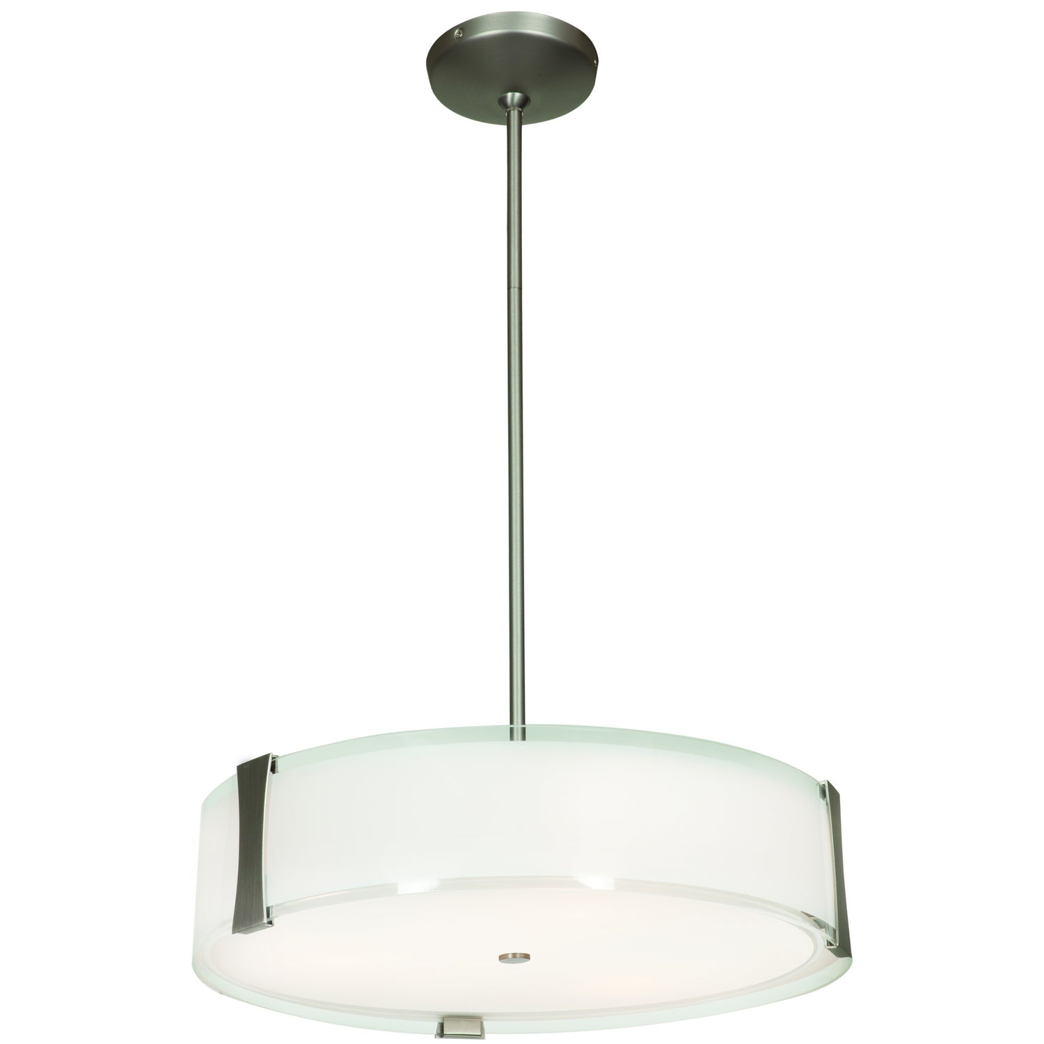 Access - 50123LEDDLP-BS/OPL - LED Semi Flush Mount - Tara - Brushed Steel