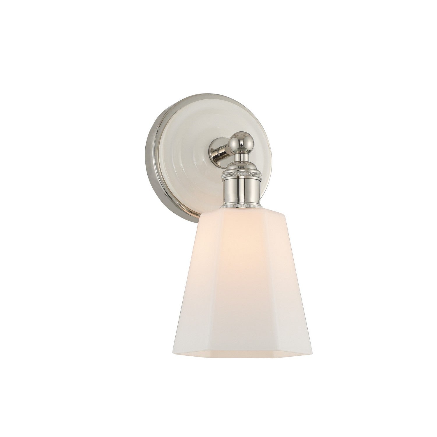 Kalco - 305031PN - One Light Bath - Greenwich - Polished Nickel