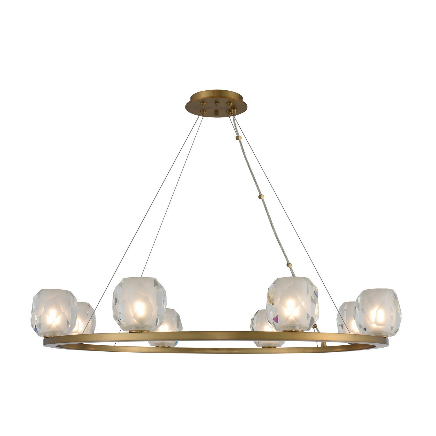 Kalco - 311751WB - LED Pendant - Stella - Winter Brass