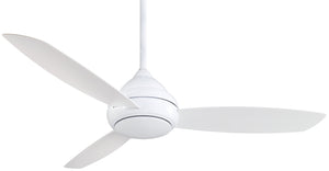 Minka Aire - F477L-WH - 58"Ceiling Fan - Concept L Wet 58" Led - White