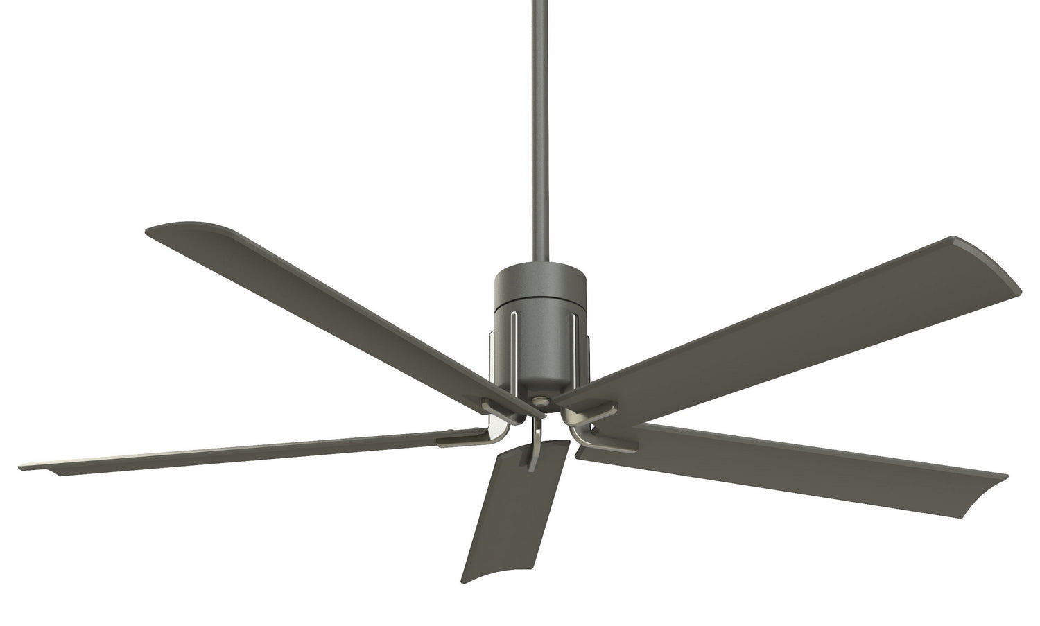 Minka Aire - F684L-GI/BN - 60"Ceiling Fan - Clean - Grey Iron/Brushed Nickel