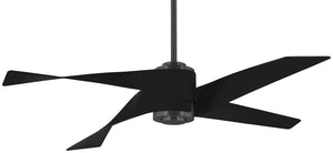 Minka Aire - F903L-GM/MBK - 64"Ceiling Fan - Artemis Iv - Gun Metal/Matte Black