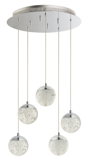 ET2 - E24264-91PC - LED Pendant - Orb II - Polished Chrome