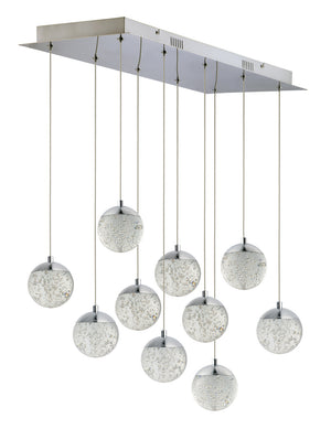 ET2 - E24266-91PC - LED Pendant - Orb II - Polished Chrome