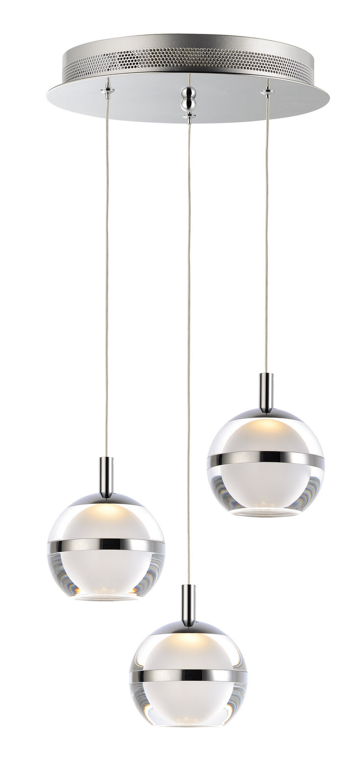 ET2 - E24593-93PC - LED Pendant - Swank - Polished Chrome