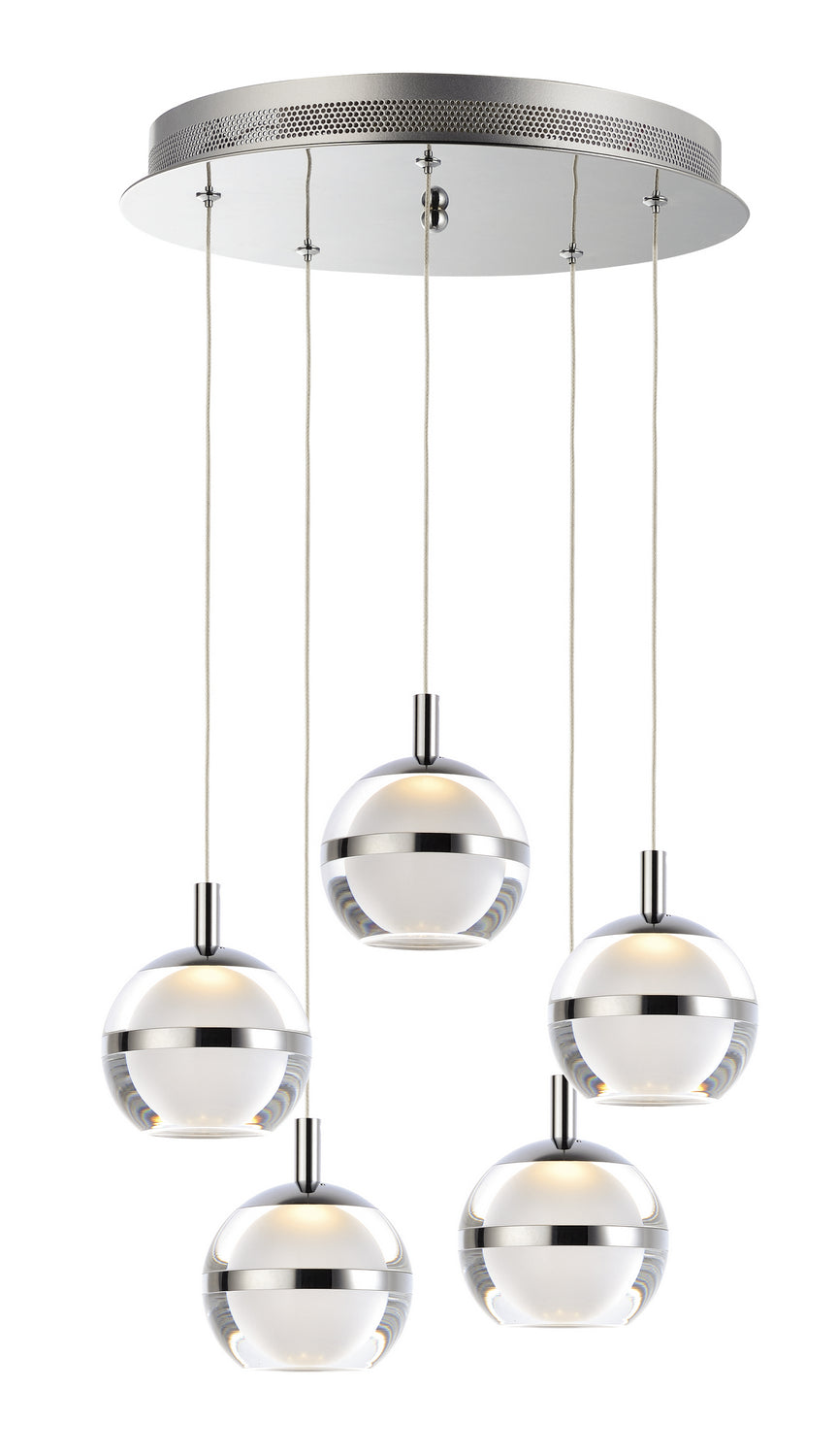 ET2 - E24595-93PC - LED Pendant - Swank - Polished Chrome