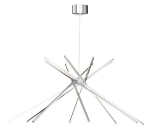 ET2 - E41446-SA - LED Pendant - Alumilux Aster - Satin Aluminum