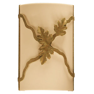 2nd Avenue - 04.0776.8.ADA - 8"Wall Sconce - Fauna - Autumn Leaf