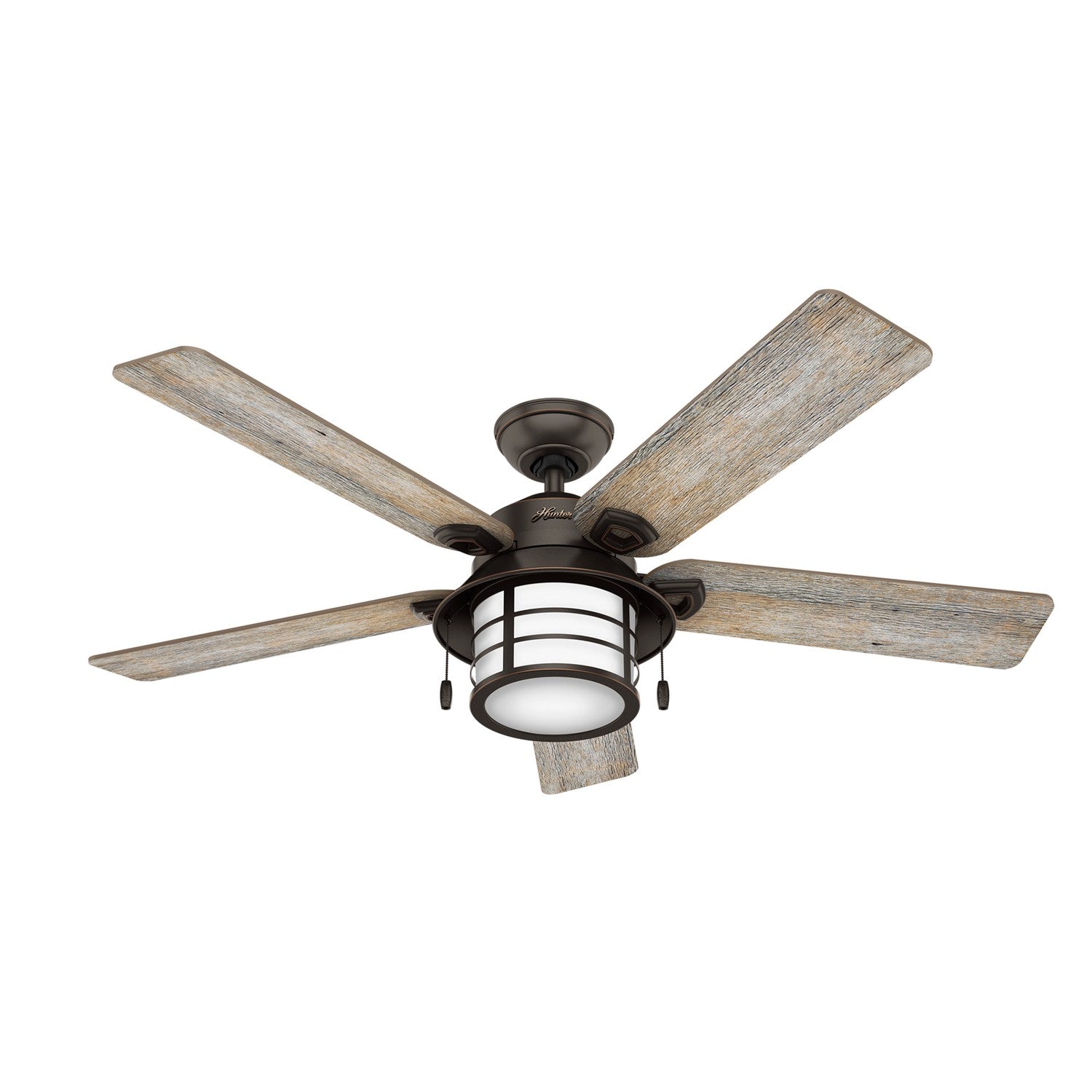 Hunter - 59273 - 54" Ceiling Fan - Key Biscayne - Onyx Bengal